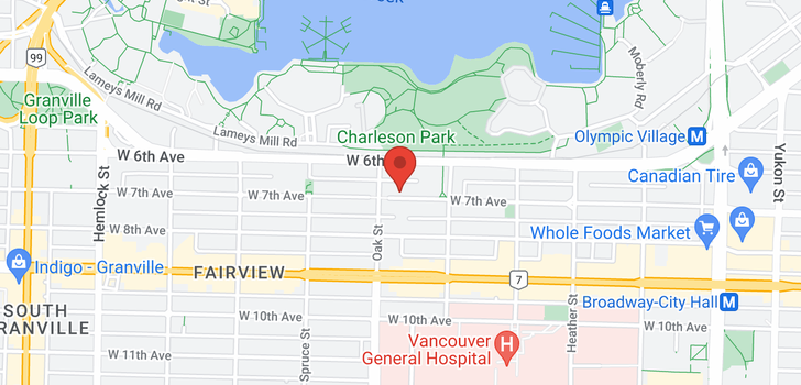 map of 7 973 W 7TH AVENUE